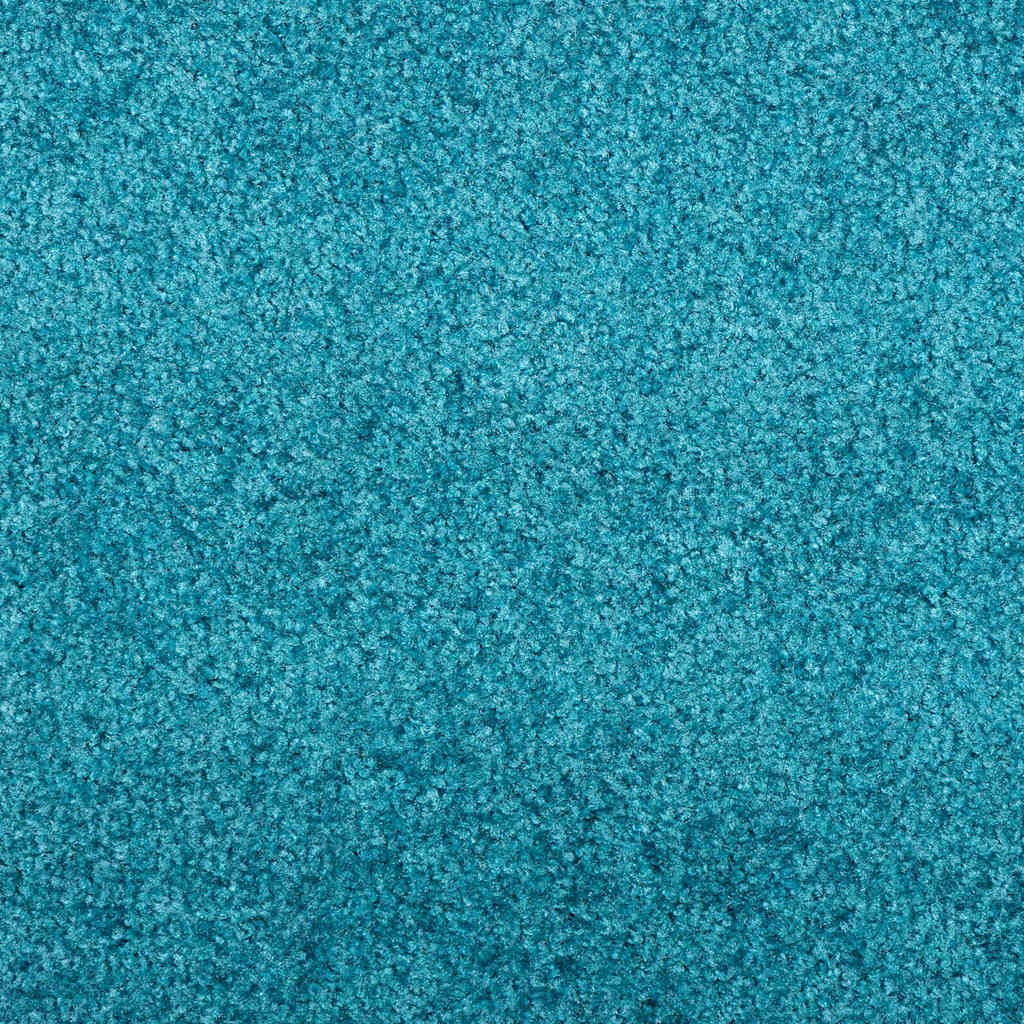 Tappetino Ciano e Nero 120 x 300 cm 100% Poliammide