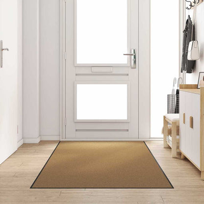 Tappetino Altro Crema e Nero 120 x 250 cm Poliammide e PVC | homemem39