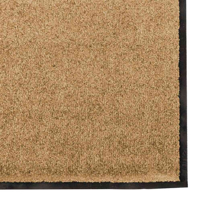 Tappetino Altro Crema e Nero 120 x 300 cm Poliammide e PVC