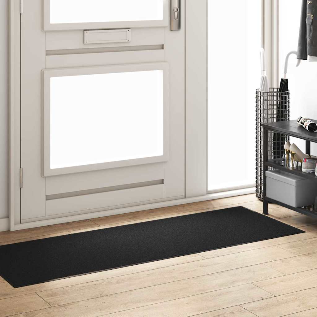 Tappetino Nero 60 x 180 cm 100% Poliammide | homemem39