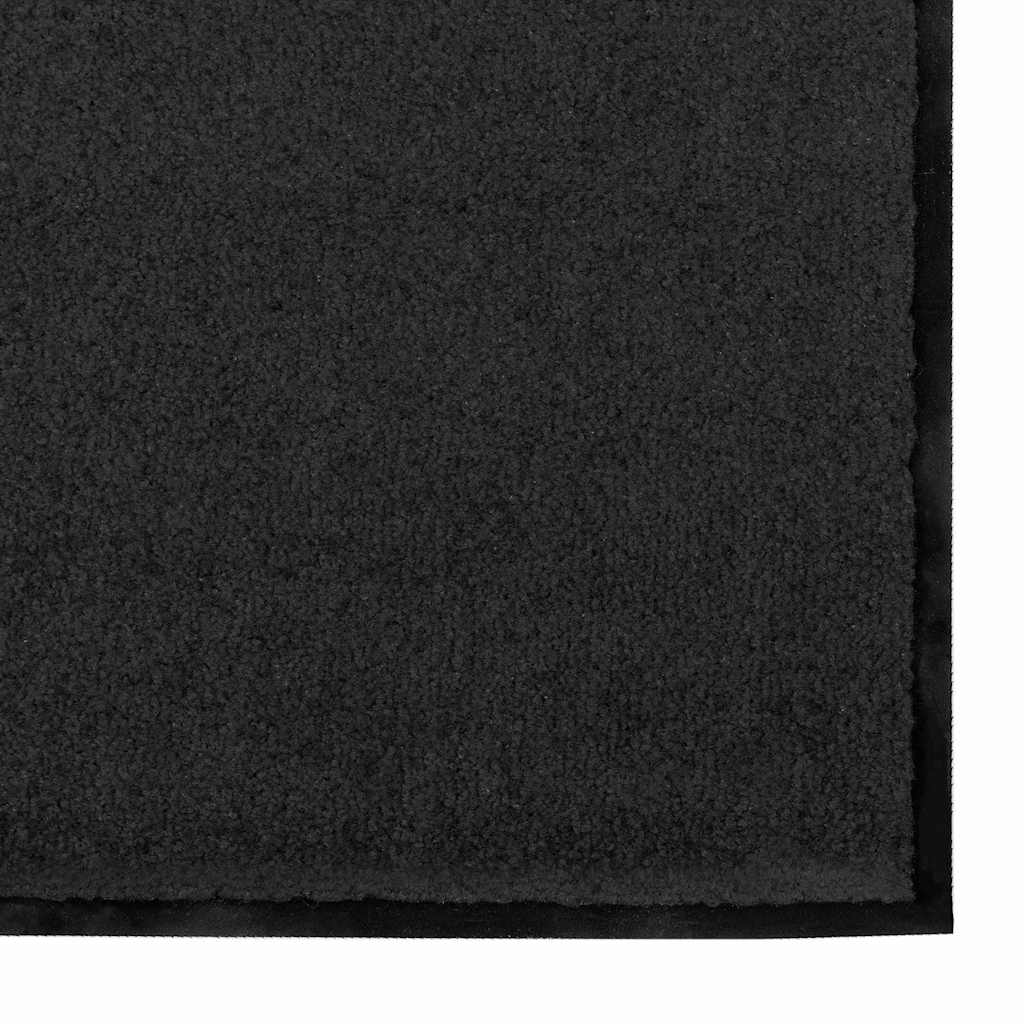 Tappetino Nero 120 x 300 cm 100% Poliammide | homemem39