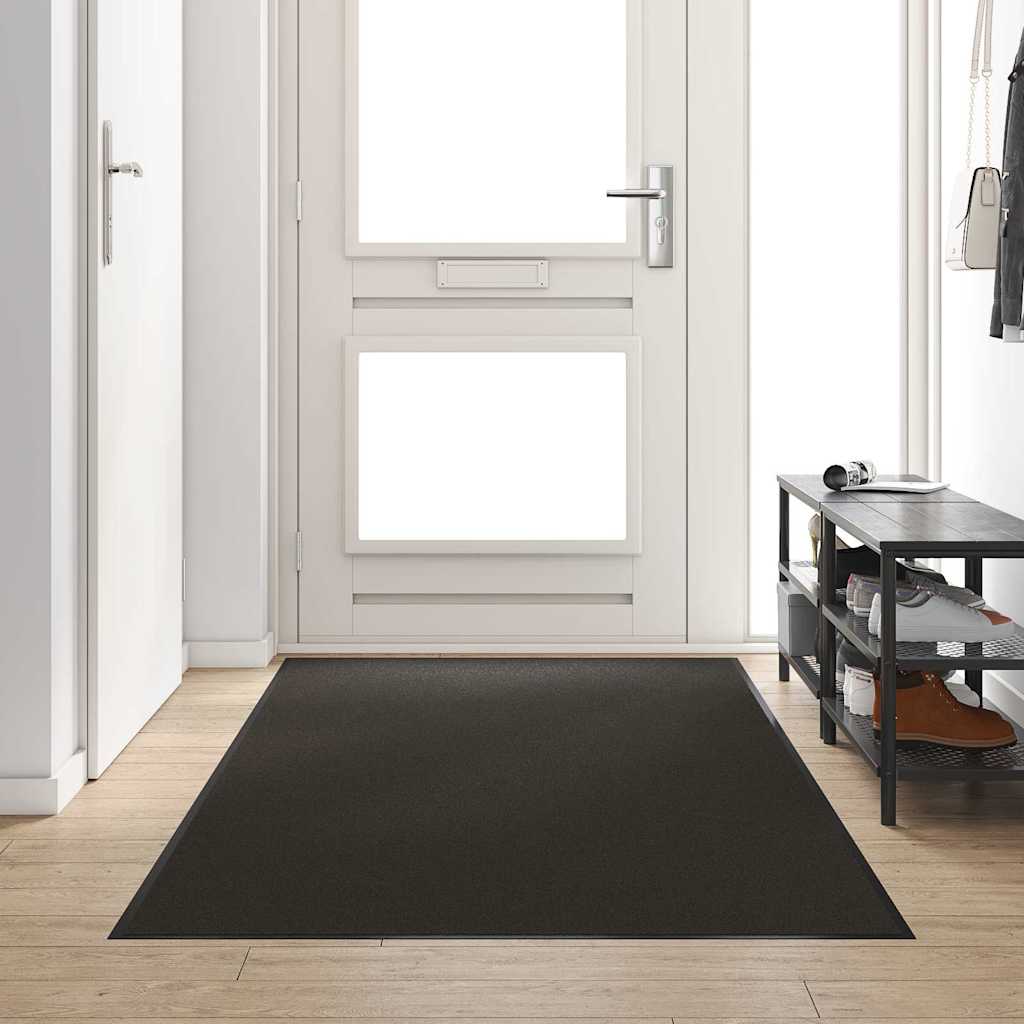 Tappetino Nero 120 x 300 cm 100% Poliammide | homemem39