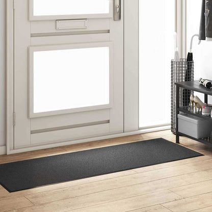 Tappetino Antracite e Nero 60 x 180 cm 100% Poliammide | homemem39
