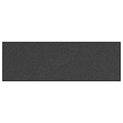 Tappetino Antracite e Nero 60 x 180 cm 100% Poliammide | homemem39