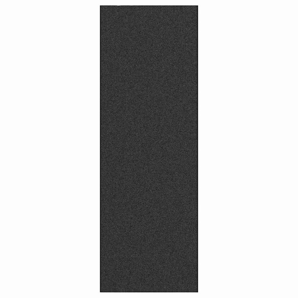 Tappetino Antracite e Nero 120 x 350 cm 100% Poliammide