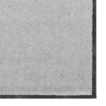 Tappetino Grigio e Nero 90 x 150 cm 100% Poliammide | homemem39