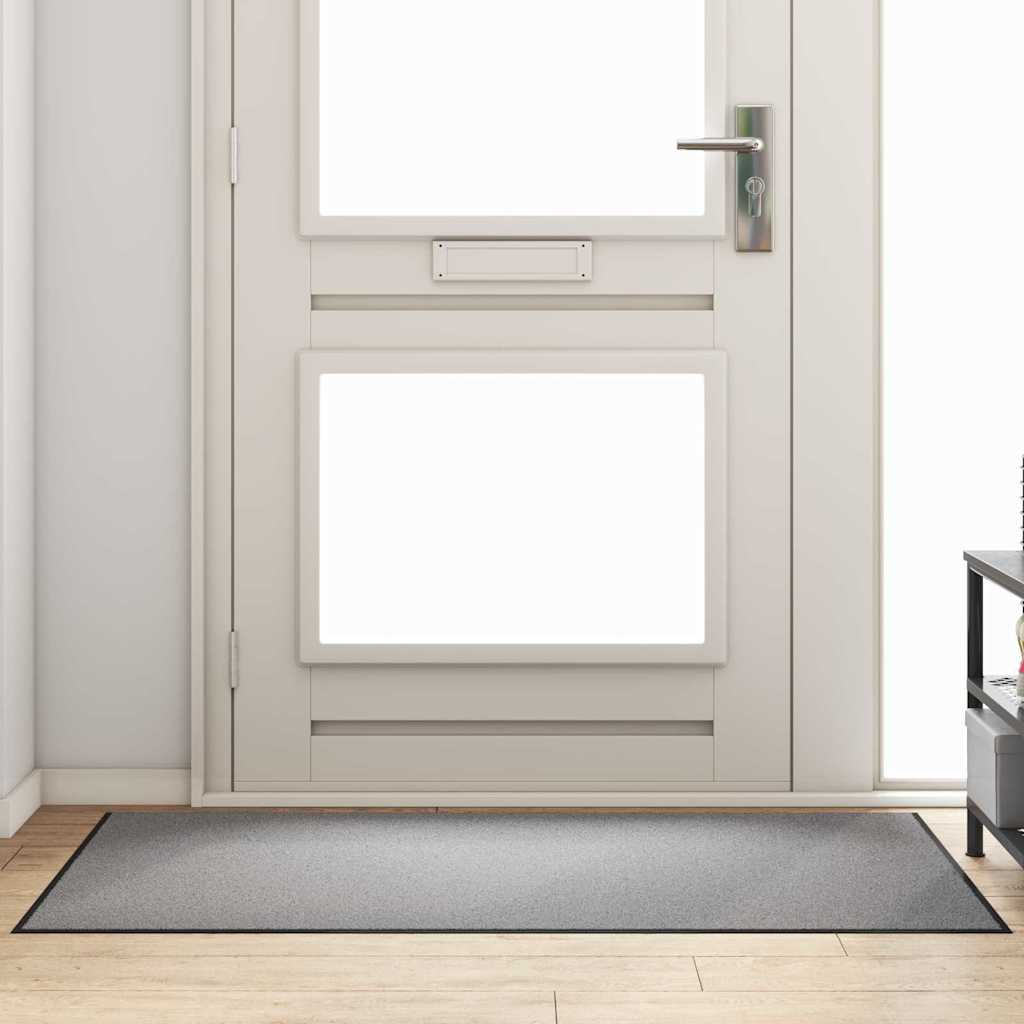 Tappetino Grigio e Nero 90 x 150 cm 100% Poliammide | homemem39