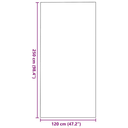 Tappetino Grigio e Nero 120 x 250 cm 100% Poliammide | homemem39