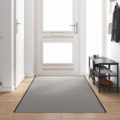 Tappetino Grigio e Nero 120 x 350 cm 100% Poliammide