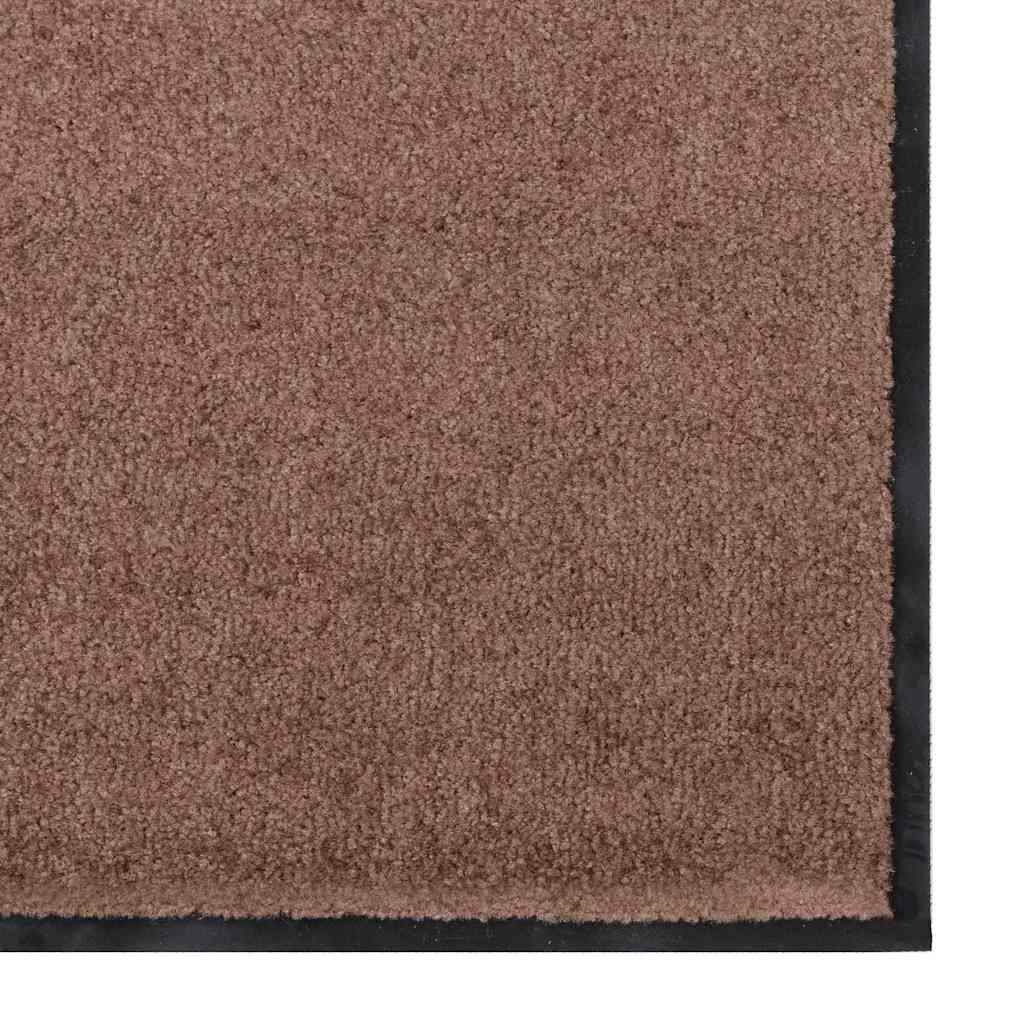 Tappetino Marrone e Nero 120 x 180 cm 100% Poliammide | homemem39