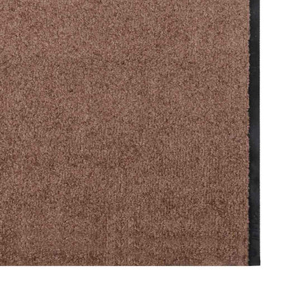 Tappetino Marrone e Nero 120 x 350 cm 100% Poliammide | homemem39