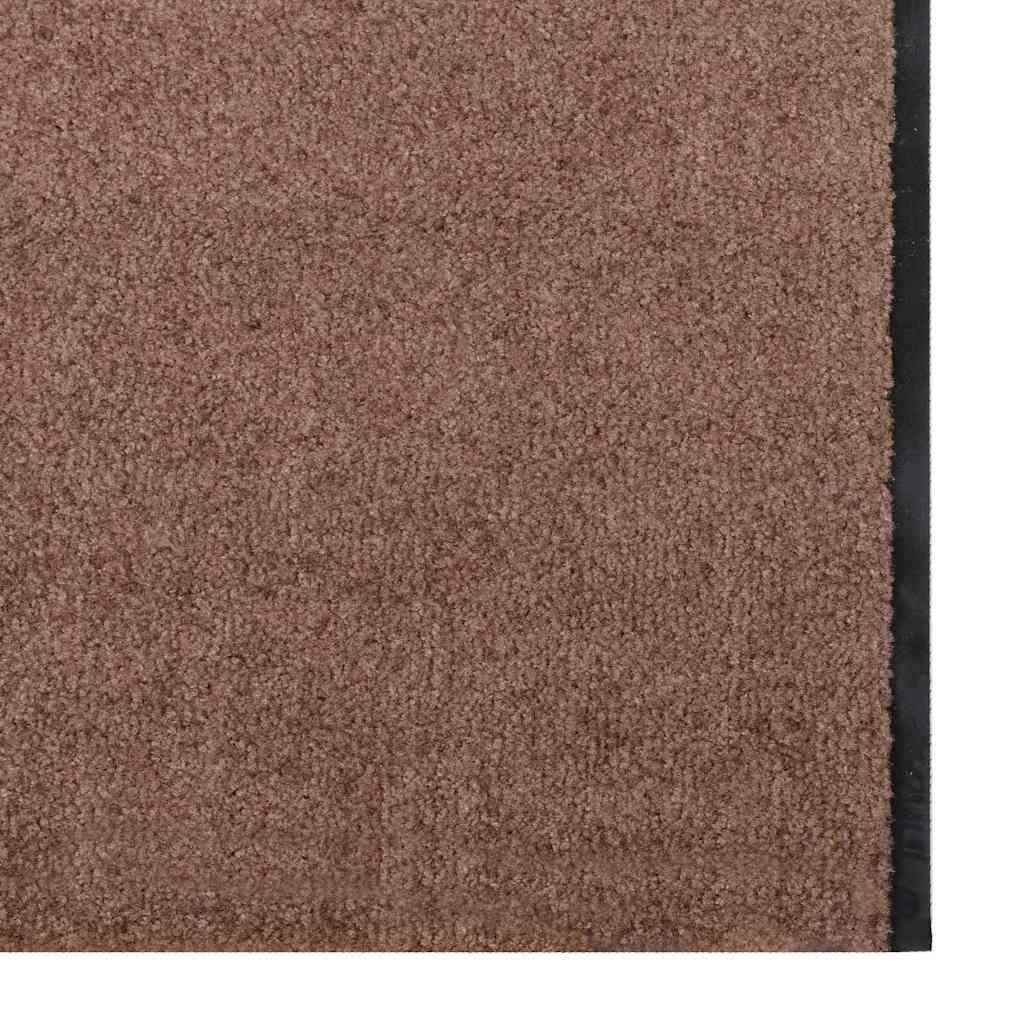Tappetino Marrone e Nero 120 x 400 cm 100% Poliammide | homemem39