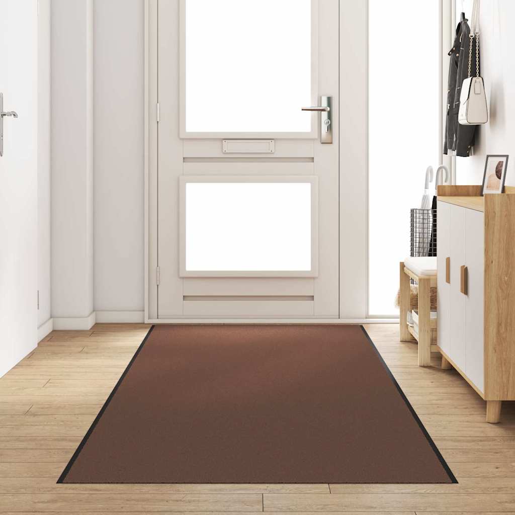 Tappetino Marrone e Nero 120 x 400 cm 100% Poliammide | homemem39