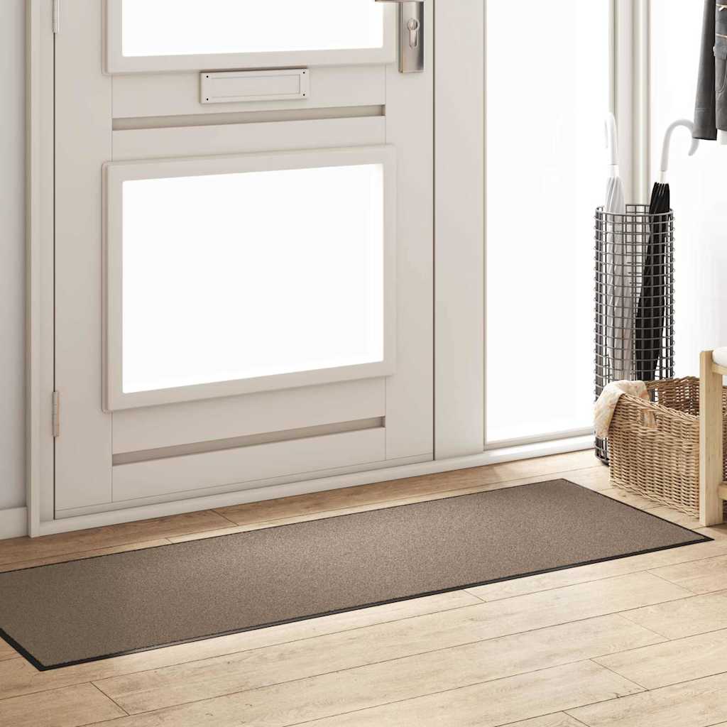 Tappetino Beige e Nero 60 x 180 cm 100% Poliammide | homemem39