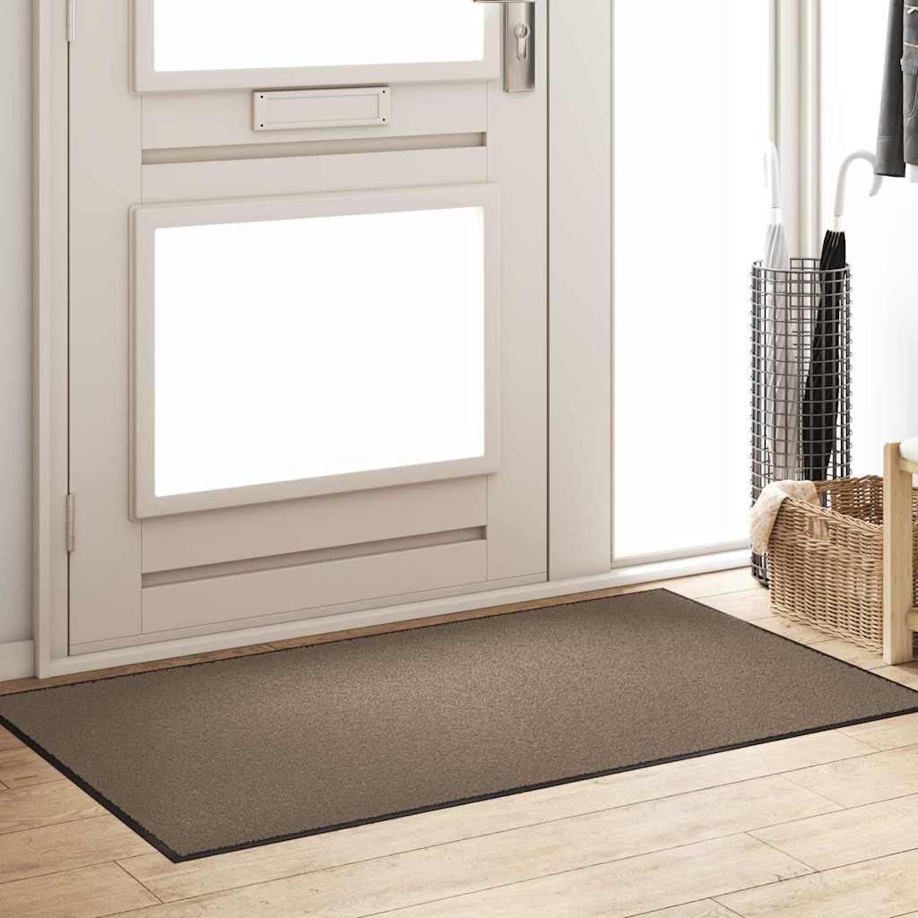 Tappetino Beige e Nero 90 x 150 cm 100% Poliammide | homemem39