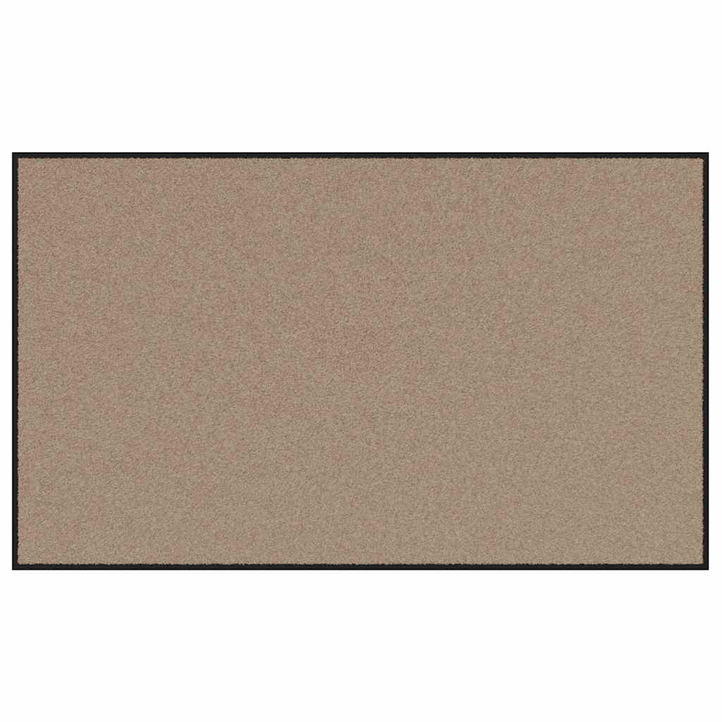 Tappetino Beige e Nero 90 x 150 cm 100% Poliammide | homemem39