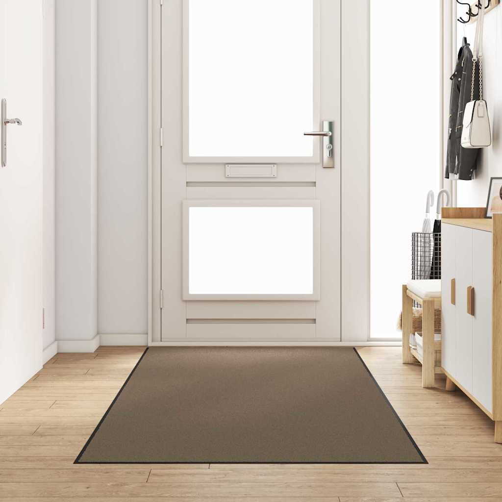 Tappetino Beige e Nero 120 x 300 cm 100% Poliammide | homemem39