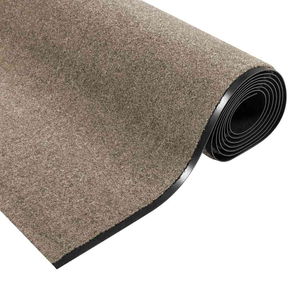 Tappetino Beige e Nero 120 x 350 cm 100% Poliammide | homemem39