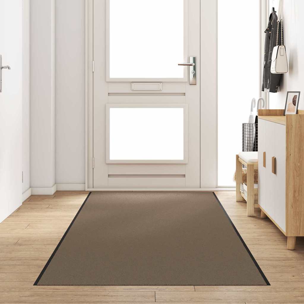 Tappetino Beige e Nero 120 x 350 cm 100% Poliammide | homemem39