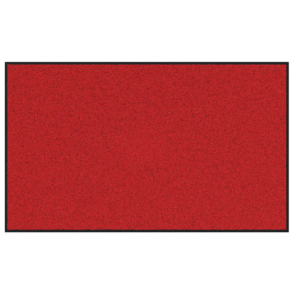 Tappetino Rosso e Nero 90 x 150 cm 100% Poliammide | homemem39
