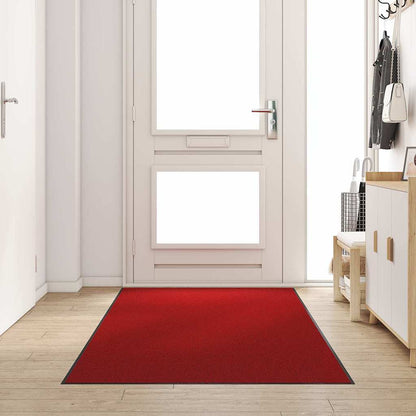Tappetino Rosso e Nero 120 x 300 cm 100% Poliammide | homemem39