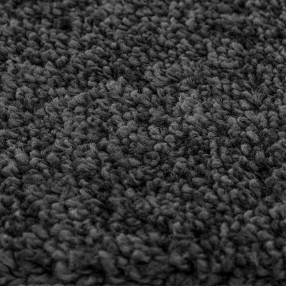 Tappeto Shaggy Antiscivolo Grigio scuro 200 x 200 cm PP