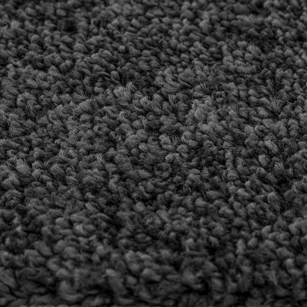 Tappeto Shaggy Antiscivolo Grigio scuro 240 x 340 cm PP