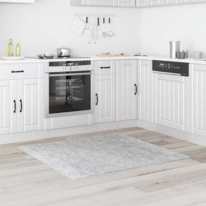 Tappeto Shaggy Antiscivolo Grigio 120 x 120 cm PP