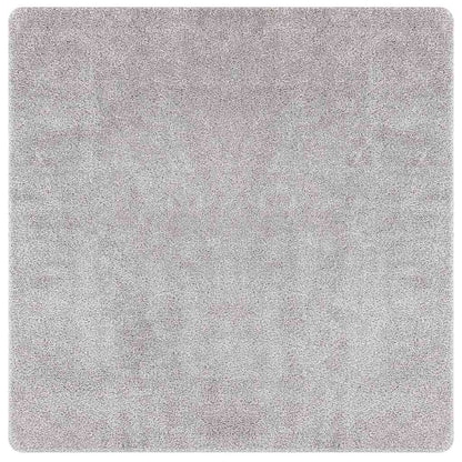 Tappeto Shaggy Antiscivolo Grigio 200 x 200 cm PP