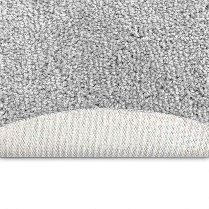 Tappeto Shaggy Antiscivolo Grigio 120 x 120 cm PP