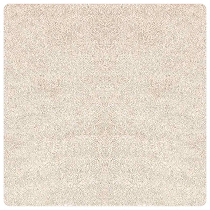 Tappeto Shaggy Antiscivolo Crema 160 x 160 cm PP