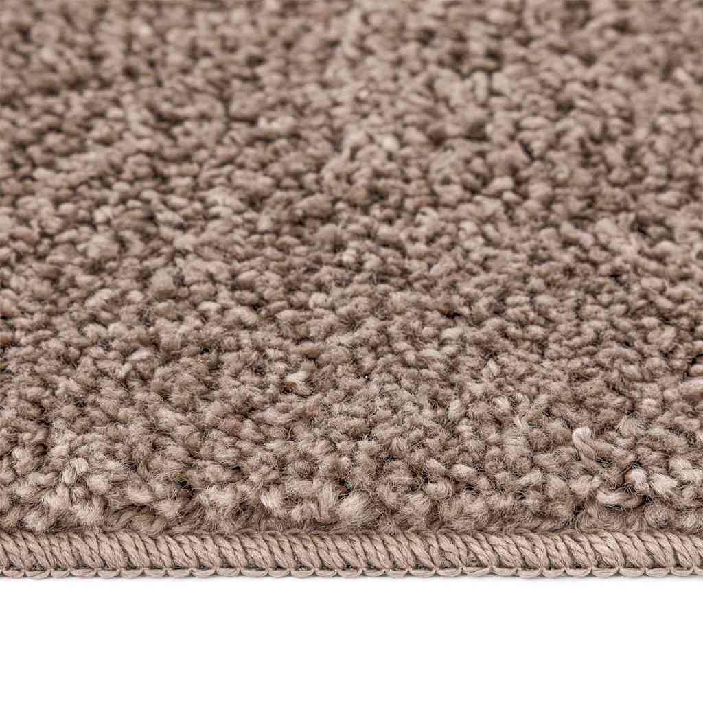Tappeto Shaggy Antiscivolo Marrone 80 x 150 cm PP | homemem39
