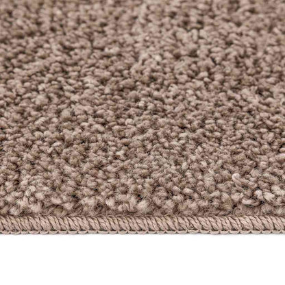 Tappeto Shaggy Antiscivolo Marrone 80 x 150 cm PP | homemem39
