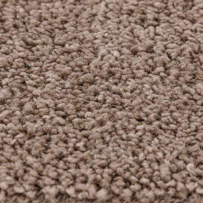 Tappeto Shaggy Antiscivolo Marrone 160 x 160 cm PP | homemem39