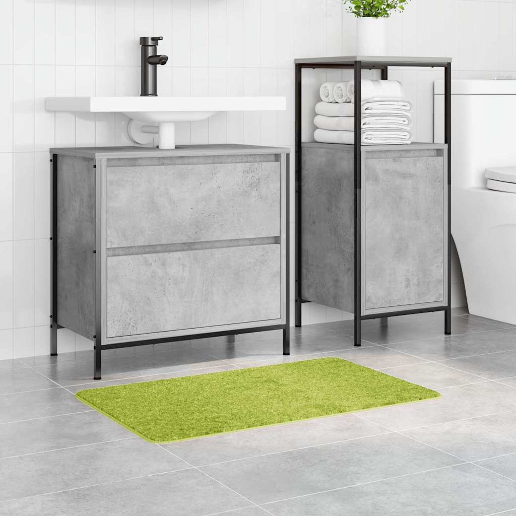 Tappetino da bagno antiscivolo Verde 50 x 80 cm PP | homemem39