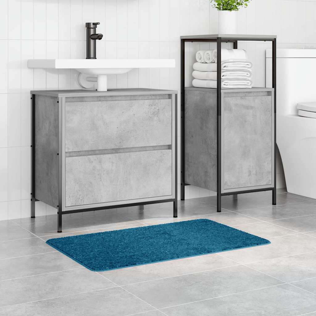 Tappetino da bagno antiscivolo Blu 50 x 80 cm PP | homemem39