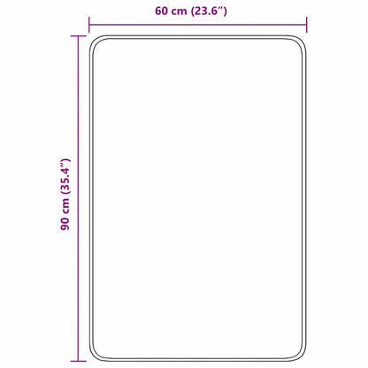 Tappetino da bagno antiscivolo Viola 60 x 90 cm PP | homemem39