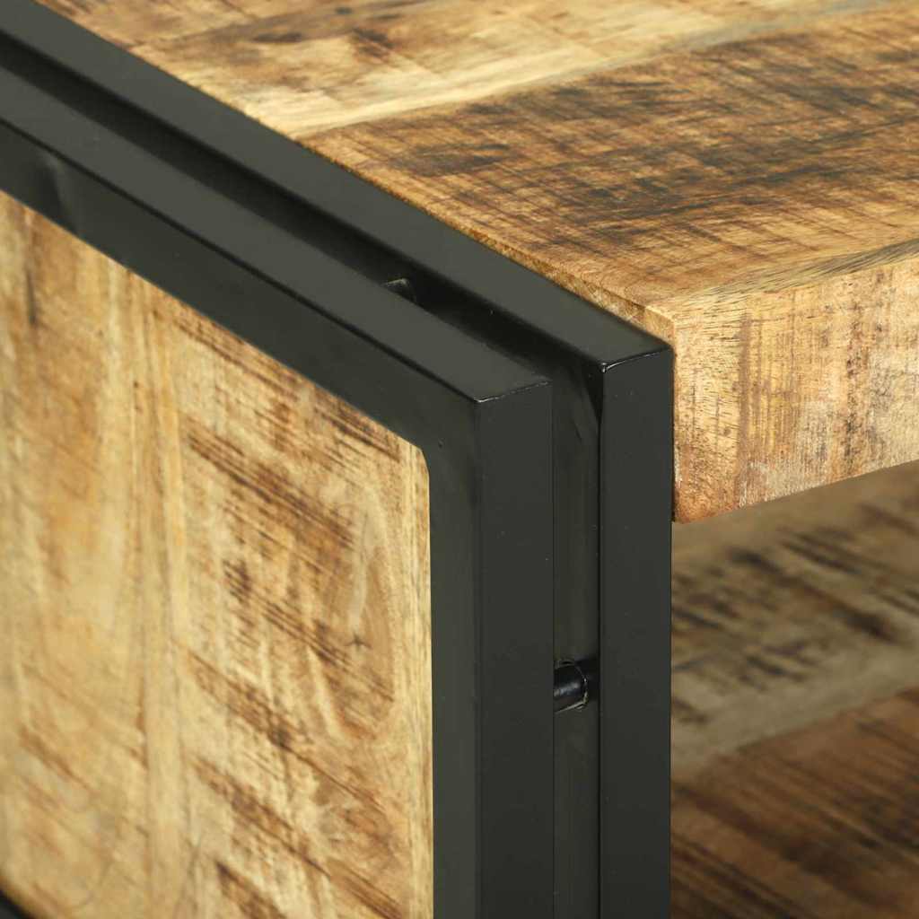 Tavolino da salotto 120 x 50 x 38 cm Legno di mango massello | homemem39