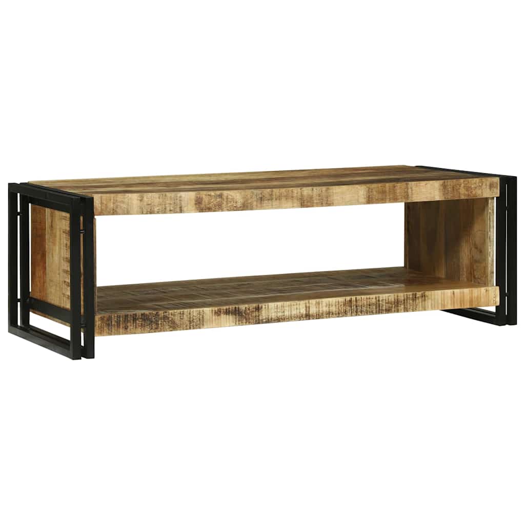 Tavolino da salotto 120 x 50 x 38 cm Legno di mango massello | homemem39