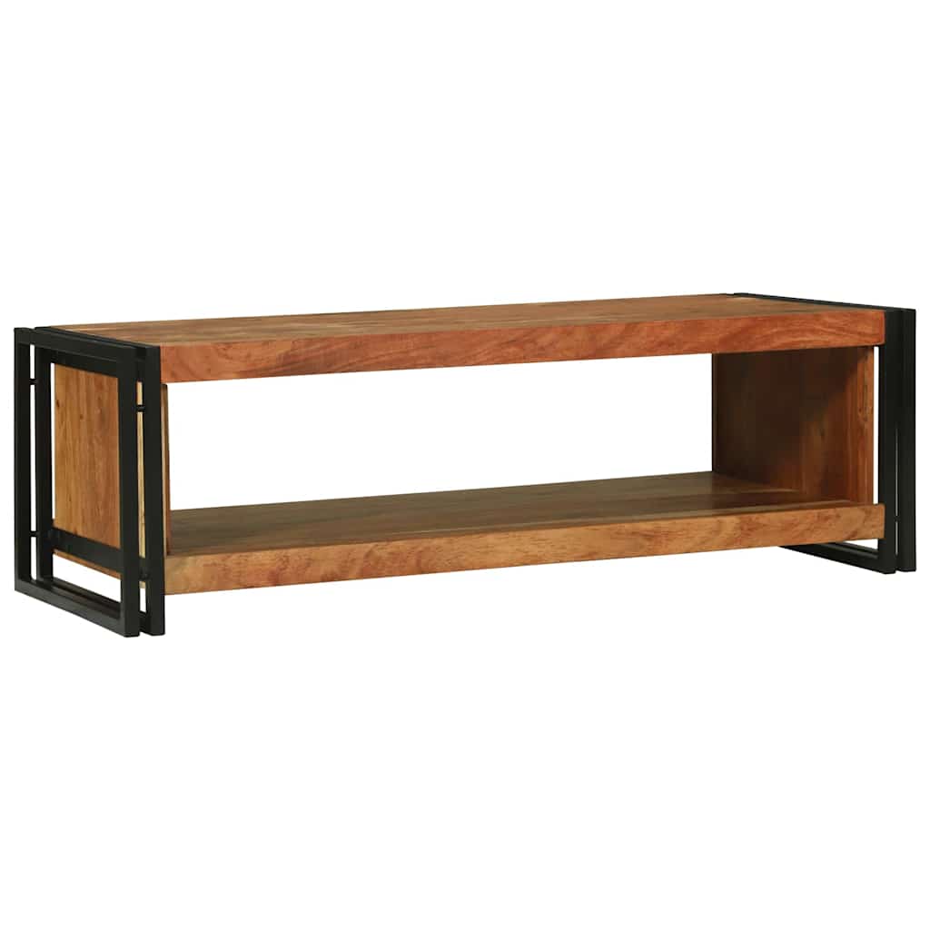 Tavolino da salotto 120 x 50 x 38 cm Legno di Acacia Massello | homemem39