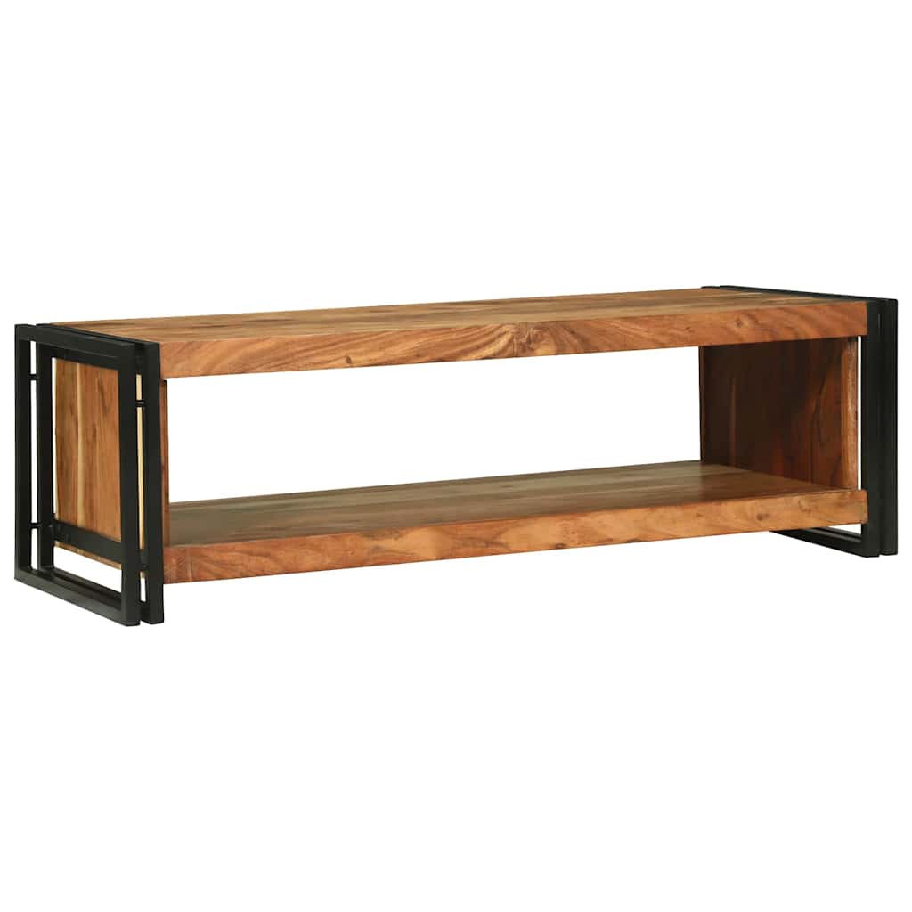 Tavolino da salotto 120 x 50 x 38 cm Legno di Acacia Massello | homemem39