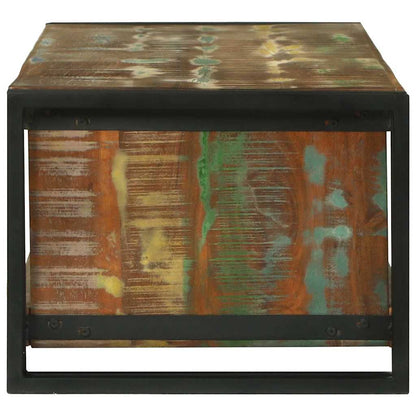 Tavolino da salotto 120 x 50 x 38 cm Legno Recuperato Massello | homemem39