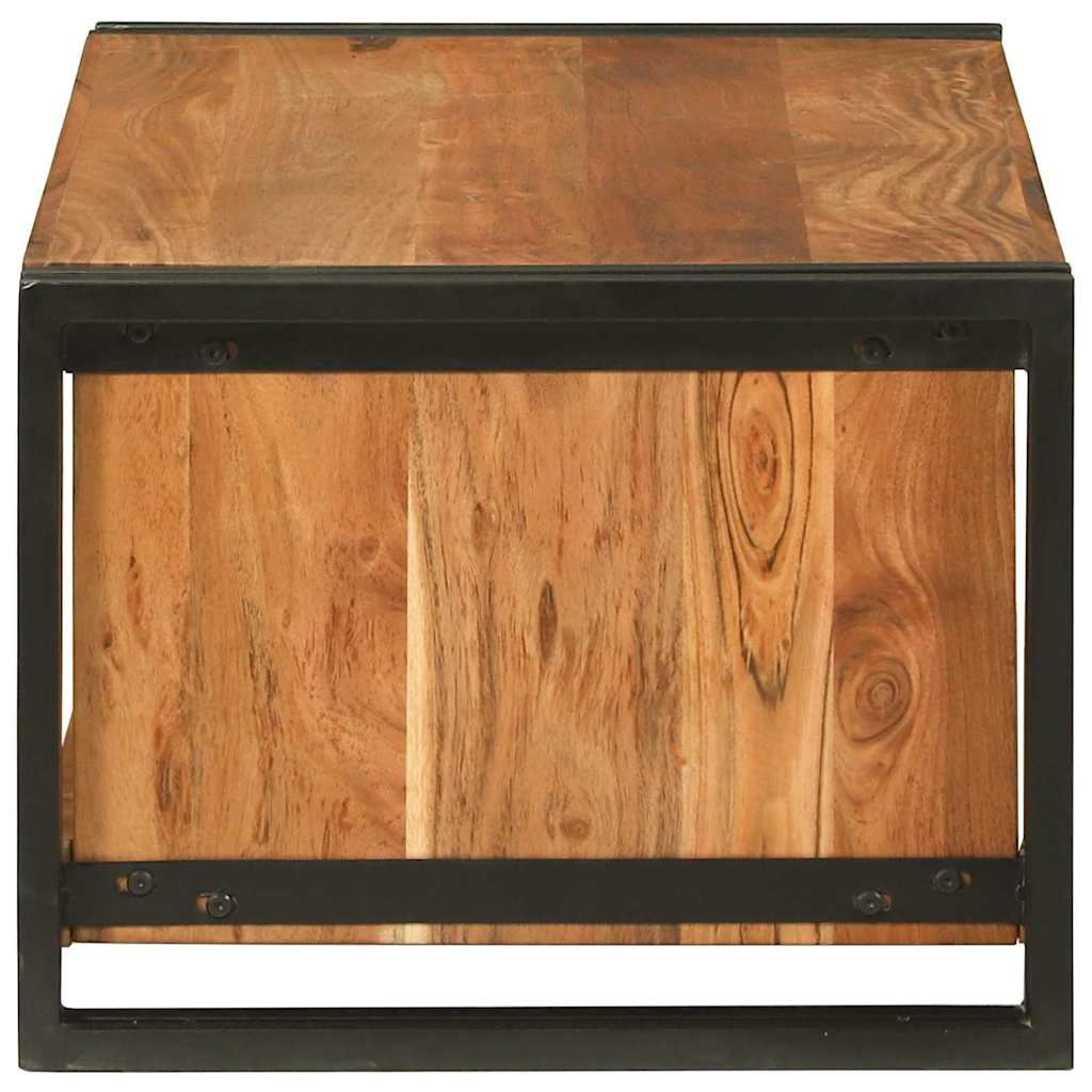 Tavolino da salotto 90 x 50 x 38 cm Legno di Acacia Massello | homemem39