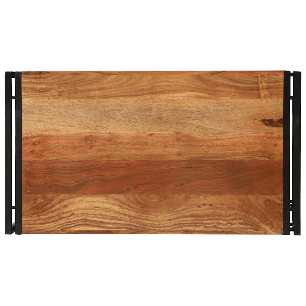 Tavolino da salotto 90 x 50 x 38 cm Legno di Acacia Massello | homemem39