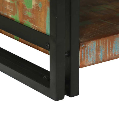 Tavolino da salotto 90 x 50 x 38 cm Legno Recuperato Massello | homemem39