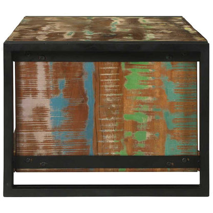 Tavolino da salotto 90 x 50 x 38 cm Legno Recuperato Massello | homemem39