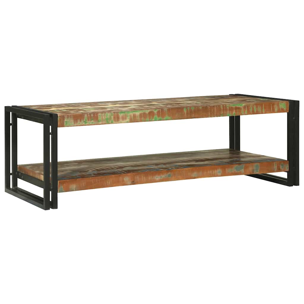 Tavolino da salotto Multicolore Legno Recuperato Massello | homemem39