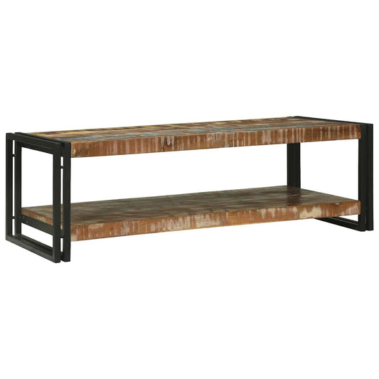 Tavolino da salotto Multicolore Legno Recuperato Massello | homemem39