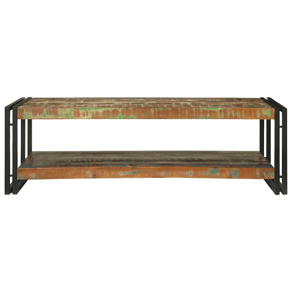 Tavolino da salotto Multicolore Legno Recuperato Massello | homemem39