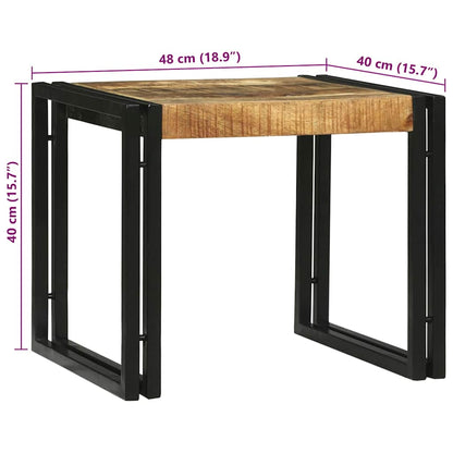 Tavolino da salotto 2 pcs Marrone Legno di mango massello | homemem39